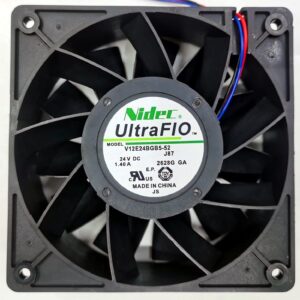 V12E24BGB5-52 Fan for V12E24BGB5-52J87 24V 1.40A 120×120×38mm 3-Wire Inverter Fan
