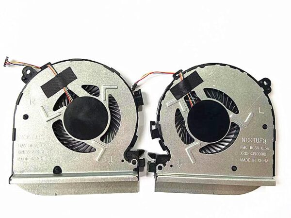 wangpeng New CPU GPU Cooling Fan for HP Spectre 15-BL TPN-Q179 914357-001 914358-001 Fan DC5V 4Pins