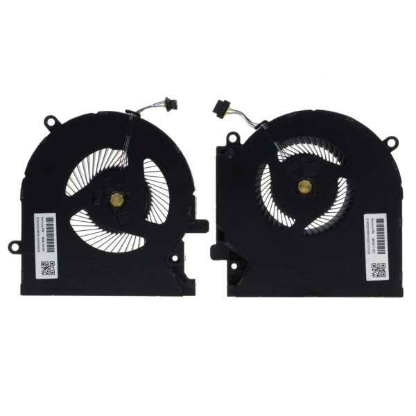 TRADOCK CPU & GPU Cooling Fan for HP Omen 15-EK Series, 7mm Length, 12V DC, 0.6W, 4000RPM, 41dB, Compatible with Laptop
