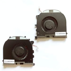 Replacement Compatible Laptop CPU Cooling Fan Cooler for DELL XPS 15 9530 Precision M3800 DC28000DQF0 DC28000DRF0 H98CT 2PH36 CN-02PH36 FCN DFS501105PQ0T FCGW DP/N CN-0H98CT DFS501105PR0T FCAW gpu