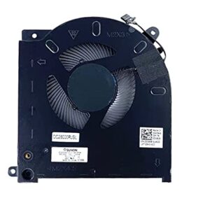 Glintique Computer CPU Cooling Fans for DELL M15 R3 0D1X38 0TG9V0 EG50061S1-C080-S9A EG50061S1-C070-S9A Cooler Fan Radiator laptop parts(CPU FAN 0D1X38), Glintique-001