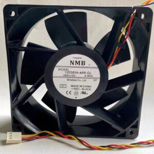 1 PCS 12038VA-48R-GL 48V 0.90A 12CM 12038 3-Wire Inverter Cooling Fan