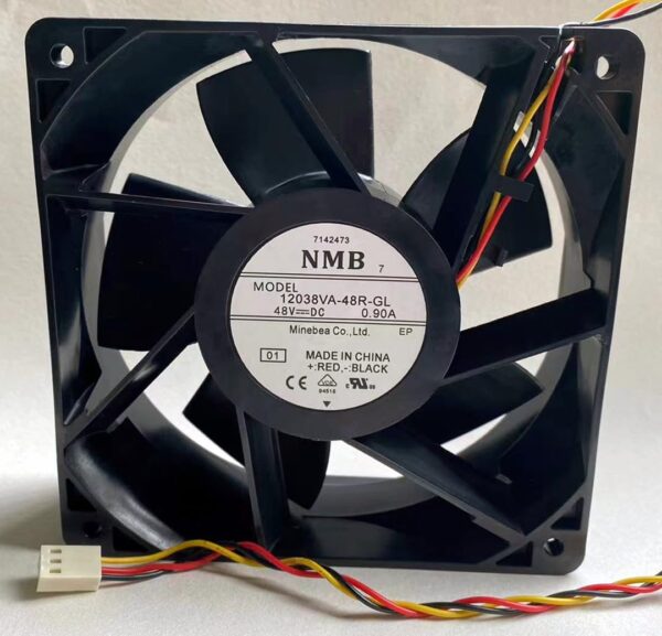 1 PCS 12038VA-48R-GL 48V 0.90A 12CM 12038 3-Wire Inverter Cooling Fan