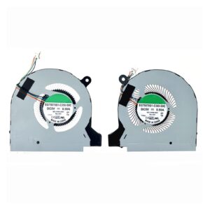 HAZEK New Laptop CPU GPU Cooling Fan Compatible for Acer Nitro V15 V17 VN7-593 -793G Catholic(50m)