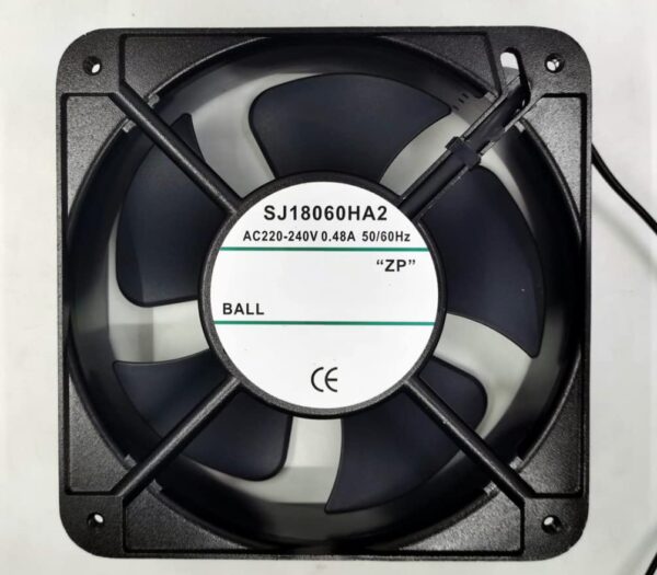 for SJ18060HA2 220/240V 0.48A 180X180X60MM 2-Wire Cooling Fan