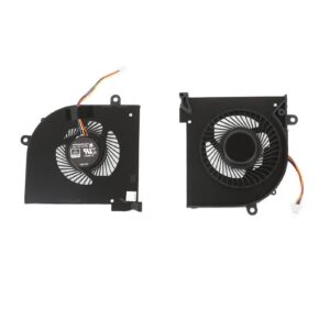 Youngran New Laptop Cooling Fan Compatible for MSI GS65 GS65VR P65 MS-16Q2 16Q1 16Q3 CPU Leisurely