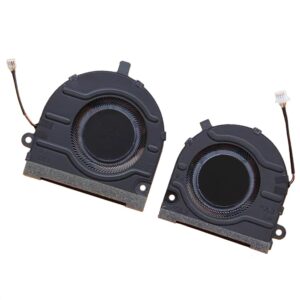 HK-Part Fan for Dell Latitude 3320 Laptop CPU & Gpu Cooling Fan Set 06T5J2 0HM04F