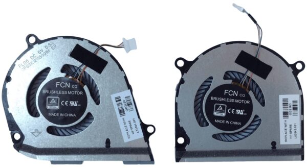 wangpeng® New Laptop CPU GPU Cooling Fan for HP Envy X360 15-DS 15-DR 15M-DS TPN-W142 TPN-W143