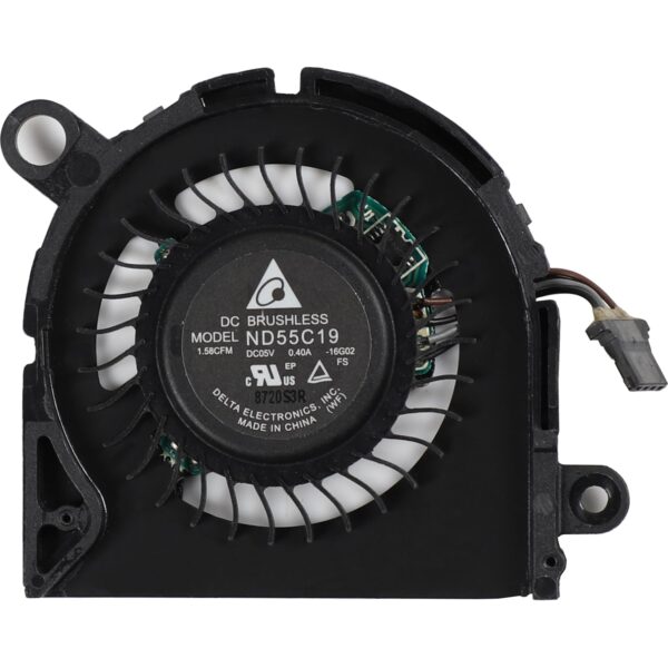 YAEHUYING New CPU Cooling Fan Replacement for DELL Latitude 5289 7389 P29S Series Laptop 0P51WH ND55C19-16G02 0R2X0G EG50040S1-C880-S9A DC5V 0.4A Fan