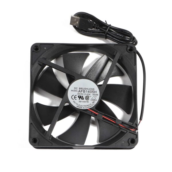 5V USB Connector 1800RPM PC Fan Cooler Heatsink Exhaust CPU Cooling Fan Replacement 140x140mm 14CM