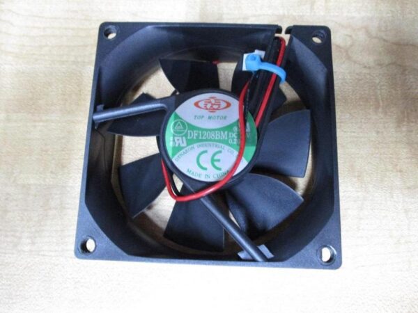 Dynaeon TOP Motor DF1208BM (DF1208BM-3) DC12V 0.20A, 3-Wire, 80x25mm Fan
