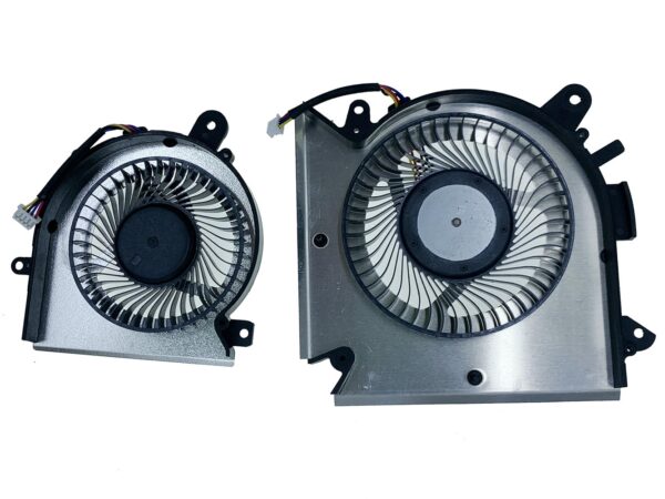 Sicastar CPU Cooling Fan for MSI GF63 Thin GF63 9RCX-818 9SC-066 8SC-030, GF65 Thin 9SD 9SE 9SX 9SEXR 10SX 10SDR 10SER DC5V Series Fan (CPU +GPU Fans)