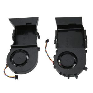 Replacement Cooling Fan, DC 5V 1A Quiet Laptop Cooling Fan Stable Performance Professional 4-Pin Power Connector for 3040 for 9020M for (CPU and GPU Cooling Fan)