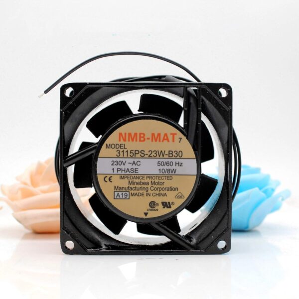 for 3115PS-23W-B30 AC230V 10/8W 8CM 8038 2-Wire Cooling Fan