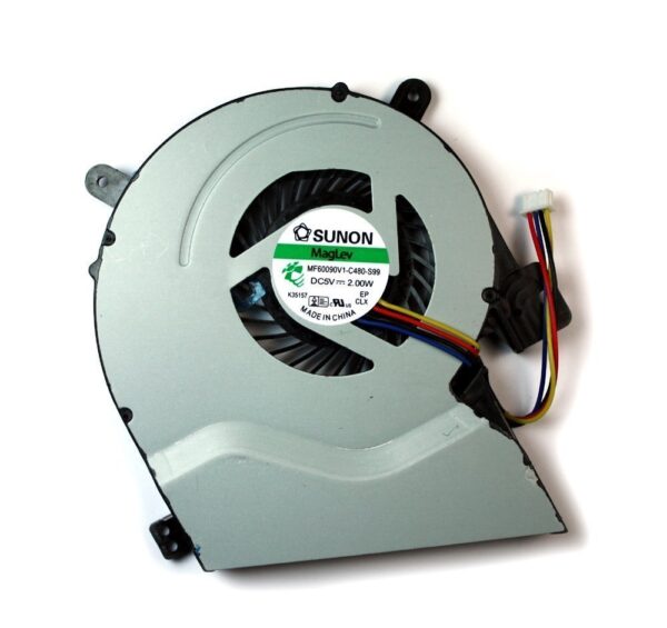 iiFix New CPU Cooler Cooling Fan For Asus X551C X551CA F551CA D450C D550CA D550MA X551M D550M F551 F551MA, P/N: DQ5D586E000, 13NB0331P11111, 4-wire connector