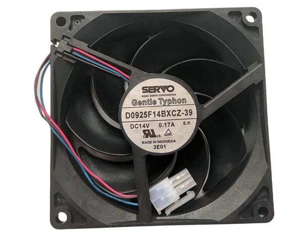 for D0925F14BXCZ-39 14V 0.17A 9CM 3-Wire Cooling Fan