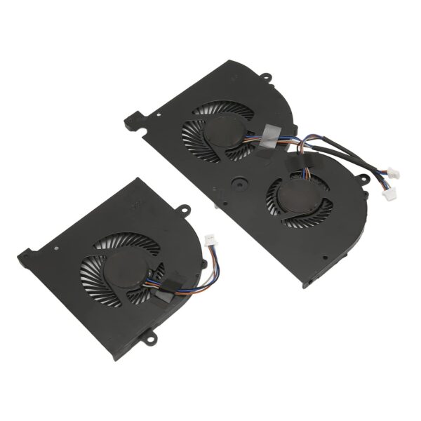 GPU Fan, Professional Easy Connect DC 5V 0.5A CPU GPU Fan 4 Pin for BS5005HS U3I for MS 17G1 CPU and GPU Fan