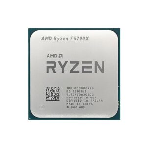 AMD Ryzen 7 5700X R7 5700X 3.4 GHz Eight-Core 16-Thread CPU Processor 7NM L3=32M 100-000000926 Socket AM4 No Fan