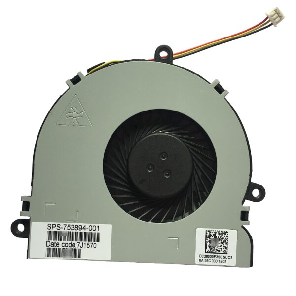 SYW·pcparts Replacement Fan for HP 240 G3 245 G3 246 G3 Notebook PC CPU Fan SPS-753894-001