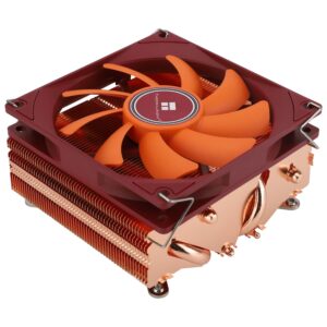 Thermalright AXP90-X53 Full Low Profile ITX CPU Air Cooler, 53mm Height, TL-9015R Slim PWM Fan, AGHP Technology,for AM4/AM5/Intel LGA1700/1851/1150/1151/1155/1156/1200(Pure Copper Version)