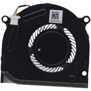 Deal4GO CPU Cooling Fan L53542-001 replacement for HP ENVY X360 15-DS 15-DR 15-DR1010NR 15-DS1010WM 15-DR1058MS, Black