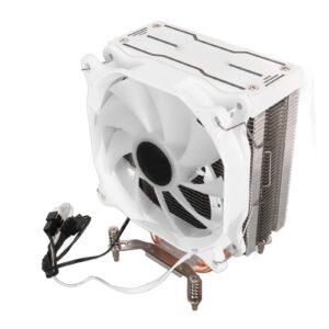 ciciglow AGHP Technology Single Fan CPU Cooler, Aluminum Heat Dissipation for 2011 B Motherboard, Long Service Life, ciciglow2304xmgwri