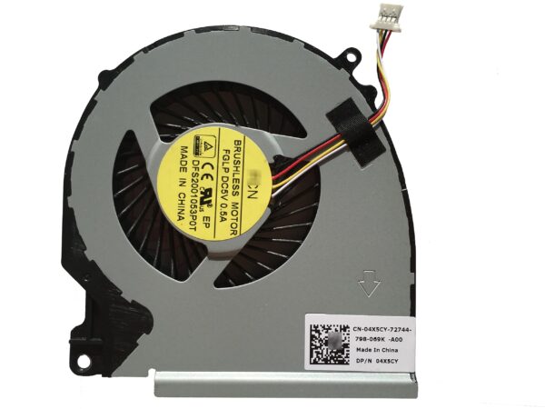 Replacement Fan for Dell Inspiron 15 (7559) Discrete Graphics Cooling Fan - Right Side Fan - 4X5CY