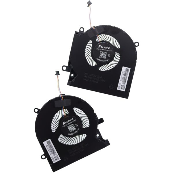 Deal4GO 12V CPU Cooling Fan w/GPU Graphics Fan L98737-001 Replacement for H P Omen 6 15-EK 15-EN 15-EK0013DX 15-EN0023DX (with RTX 3070 3060 GTX1660 GPU)