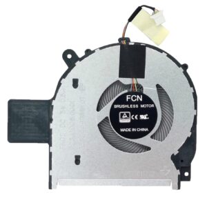 CPU Cooling Fan for HP 15-CR,Compaitible L20818-001 L20819-001 023.100C6.0001 DFS200405BY0T L20819-001 TPN-W13,