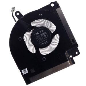 Deal4GO CPU Cooling Fan X63JW 0X63JW EG50061S1-1C040-S9A Replacement for Dell Alienware X17 R1, 17 R2