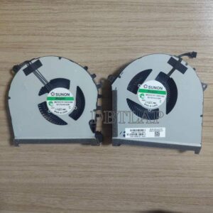 DBTLAP CPU and GPU Cooling Fan Compatible for HP OMEN 5 Plus 17-CB TPN-C144 MG75091V1-1C020-S9A DC12V 5.40W GPU 4Pin