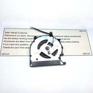 DBTLAP Laptop CPU Fan Compatible for Sony vaio Pro SVP13 SVP13A SVP132A SVP132A1 SVP132 SVP13218SCB SVP13217SCB UDQFVSR01DF0 ND55C02-14J10 4MMS8FAV010 300-0001-2755 300-0101-2755 CPU Fan