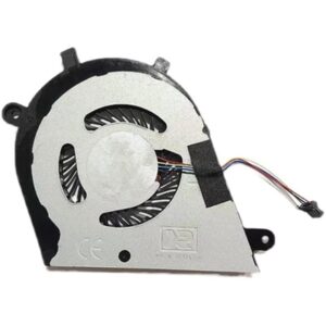 Replacement Laptop CPU Central Processing Unit Fan Cooling Fan for DELL Inspiron 7373 Black