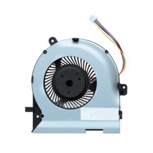 Replacement Laptop CPU Central Processing Unit Fan Cooling Fan for ASUS FX60 FX60VM Black