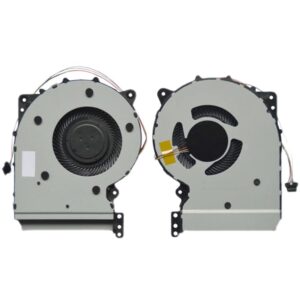 Replacement Laptop CPU Central Processing Unit Fan Cooling Fan for ASUS for VivoBook 15 F507LA F507MA F507UA F507UB F507UF Black