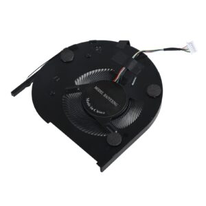 QMQJIA Internal Laptop Fan CPU Cooling Fan Enhances Cooling for T14 T490 T495 Models Laptop Heatsink Fan Metal