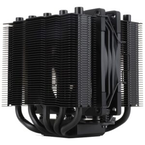 Thermalrlght Silver Soul 110 Black CPU Air Cooler, Heatsink Cooler, 110mm Hight, 2500RPM high Speed PWM Fan, for AMD AM4 AM5/Intel 1700/1150/1151/1200/2011,PC Cooler