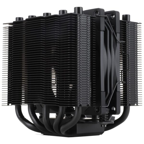 Thermalrlght Silver Soul 110 Black CPU Air Cooler, Heatsink Cooler, 110mm Hight, 2500RPM high Speed PWM Fan, for AMD AM4 AM5/Intel 1700/1150/1151/1200/2011,PC Cooler