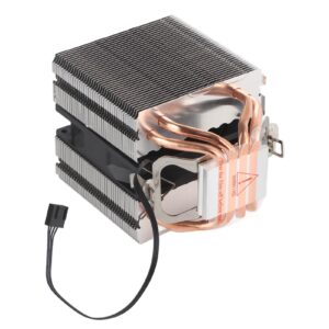 CPU Cooling Fan Heat Dissipation CPU Cooling Fan Heat Sink Ai Using 4 Heat Pipes Excessive Warmth Dissipation Performance and Rapid Warmth di with Again Plate and