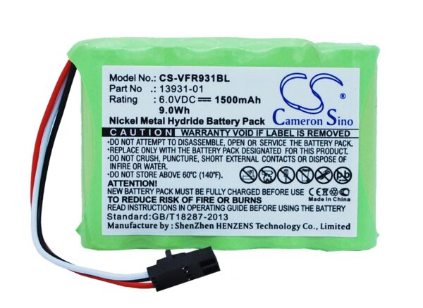 XSPLENDOR XSP Replacement Battery for Vodaf0ne CPU-5, Ruby Console, CPU-4 PN 13931-01