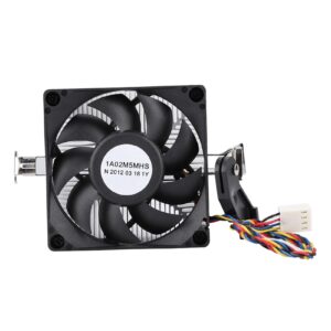 CPU Cooler, Cooler Hydraulic Bearing High Speed Silent Fan, Heat Sink AVC for Processor Replacement Cooling