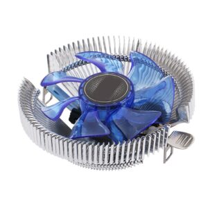 QZ 200 Desktop Computer PC CPU Heatsink Cooler Fan Ceramic Blue LED for LGA 775 Or LGA 1150/1156 /1155 LGA1366
