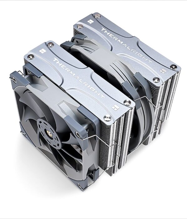 RKRJJJ Fit for 140 CPU Twin Tower Radiator Fan Aghp Heat Pipe I5 I7 Mute AMD Performance Dual Fan
