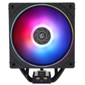 Thermalright Assassin Spirit 120 EVO Black CPU Air Cooler, 120mm PWM ARGB Fan, Support Intel lga1700/1150/1151/1200/1851, AMD AM4/AM5