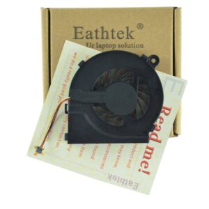 Eathtek New Laptop CPU Cooling Fan for HP Compaq G62 G42 CQ42 CQ62 series, Compatible with part# 606609-001 KSB06105HA
