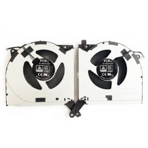 Fleshy Leaf CPU+GPU Cooling Fan Replacement for Lenovo Legion Y7000P R7000P R7000 15ARH7 15IAH7 2022 2022H Series DFS5K22305283A FPPD DFS5K22115371G FPPF DC5V