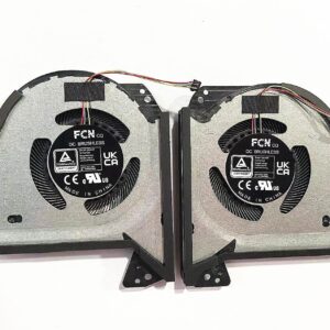 CSEZWASM New 12V Laptop CPU+GPU Cooling Fan for ASUS Zephyrus GU603 Series, 17 dB, FN22 FN23, 3-Pin, Forced Air, Laptop Fan