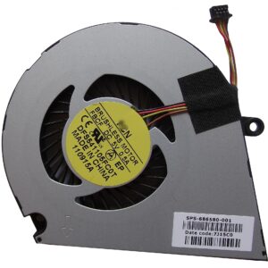Replacement Fan for HP Envy 4-1000 6-1000 Envy 4-1200 6-1200 Series CPU Cooling Fan 686580-001