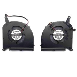 Bestparts New CPU+GPU Cooling Fan Replacement for Gigabyte AORUS 15G YB XB WB SB KB, YC XC KC (Intel 10th Gen Version)(0.28 inch Thickness)