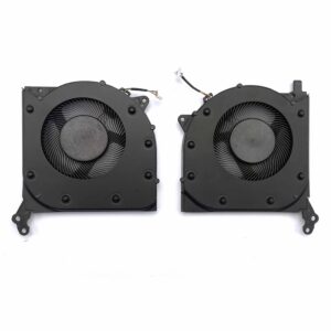 BestParts New Genuine CPU+GPU Cooling Fan Replacement for Lenovo Legion 5-15IMH05 (Type: 82AU), for Legion 5-15IMH05H (Type: 81Y6), P/N: 5F10S13917 5F10S13914, 5v Fan